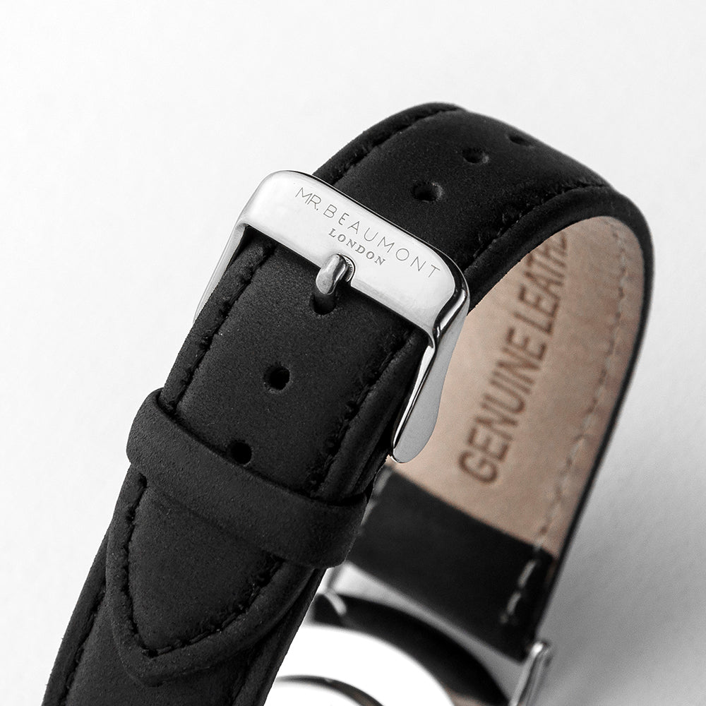 Men's Personalised Leather Watch