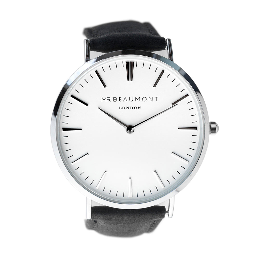 Men's Personalised Leather Watch