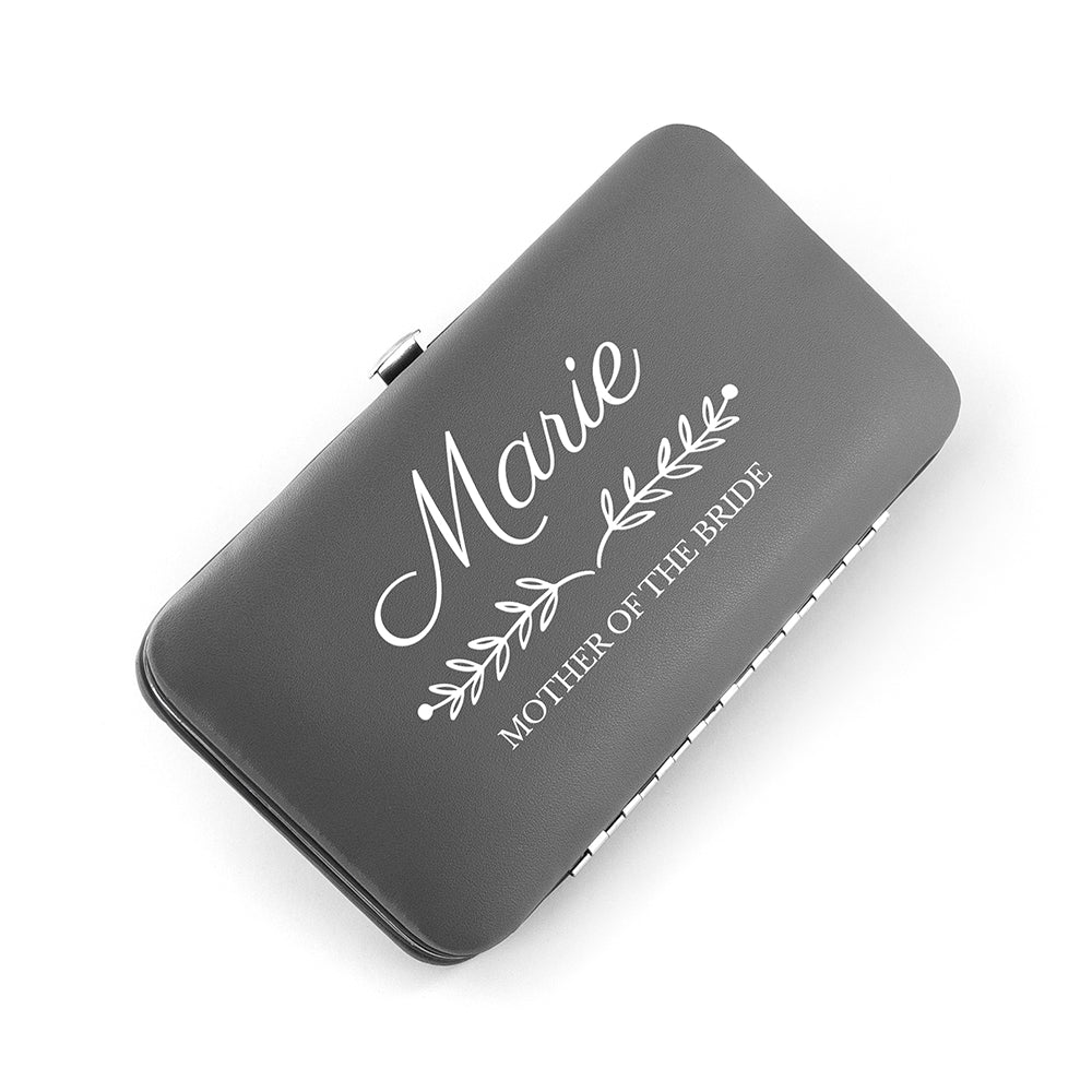 Personalised Bridal Party Manicure Set - Grey