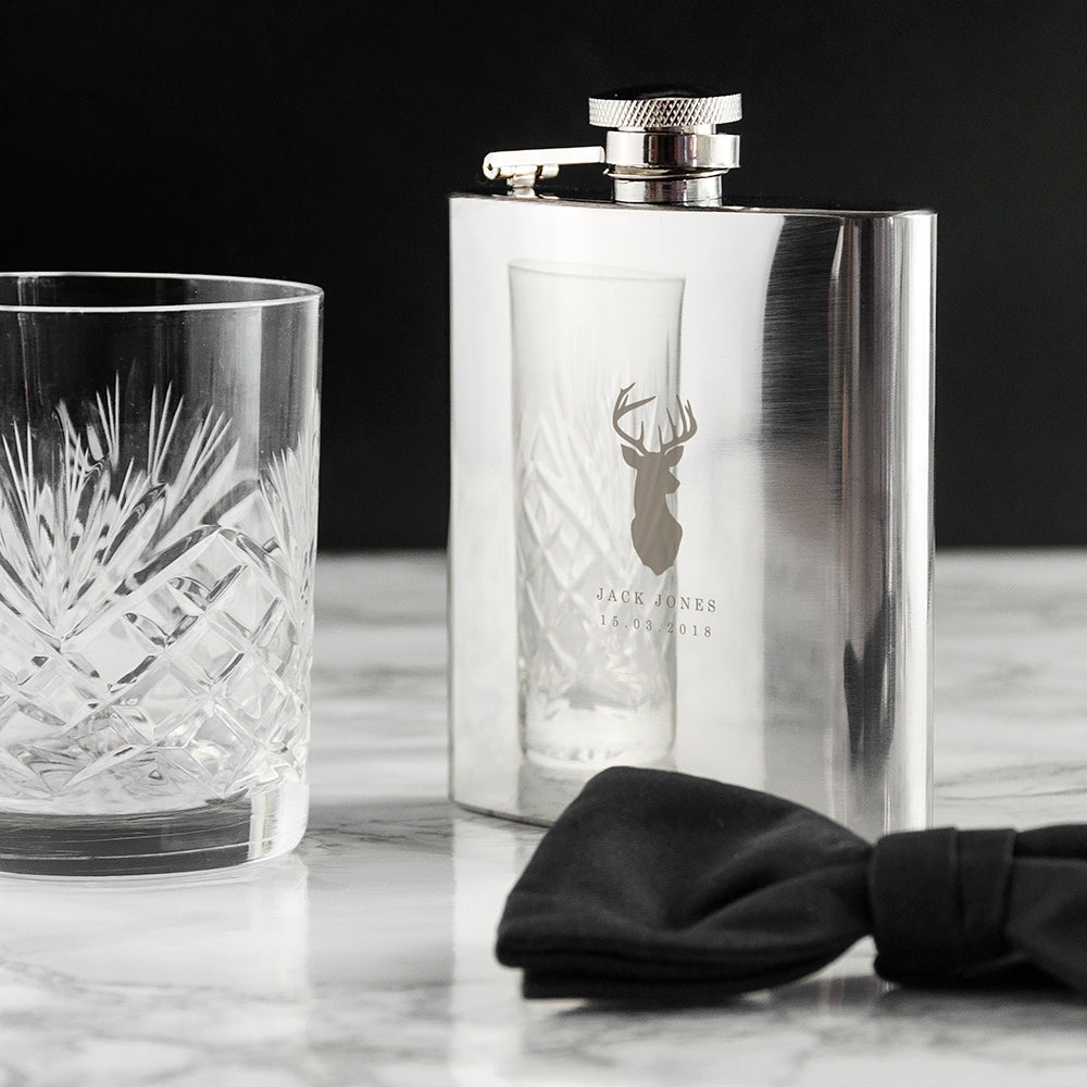 Stag Hip Flask