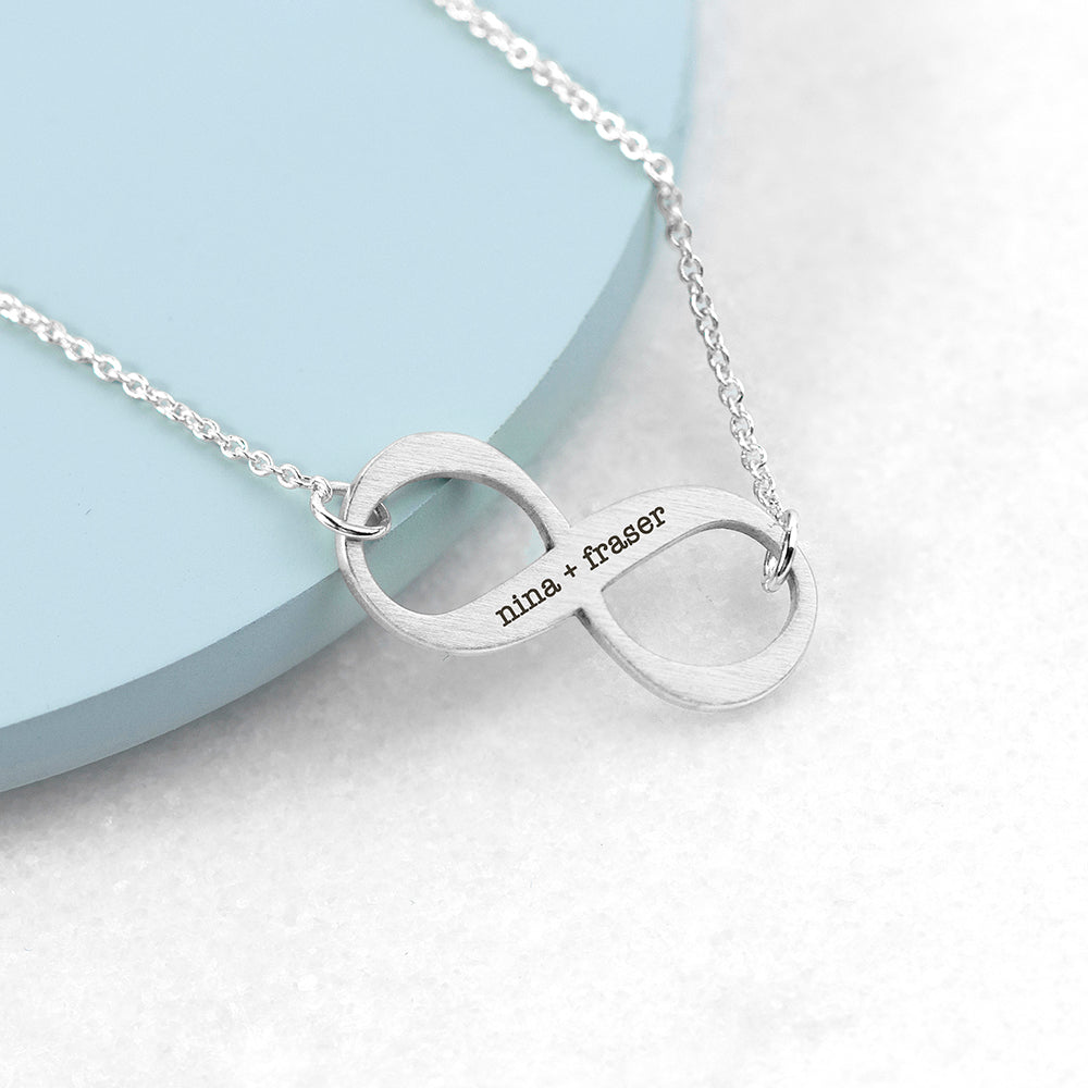 Personalised Infinity Necklace