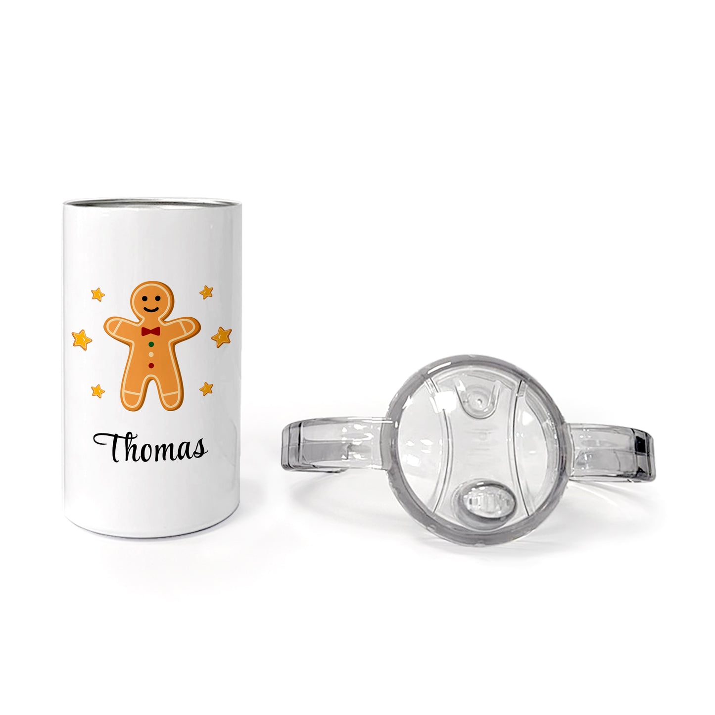 Personalised Gingerbread Sippy Cup