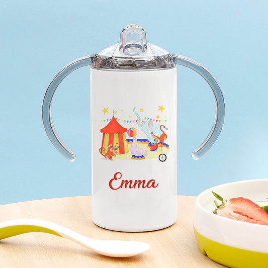 Personalised Circus Sippy Cup