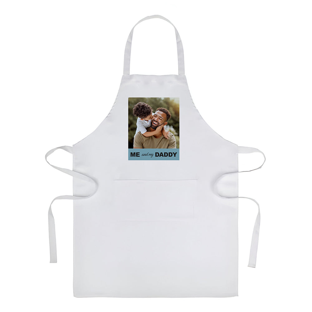 Personalised Dad’s Photo Kitchen Apron