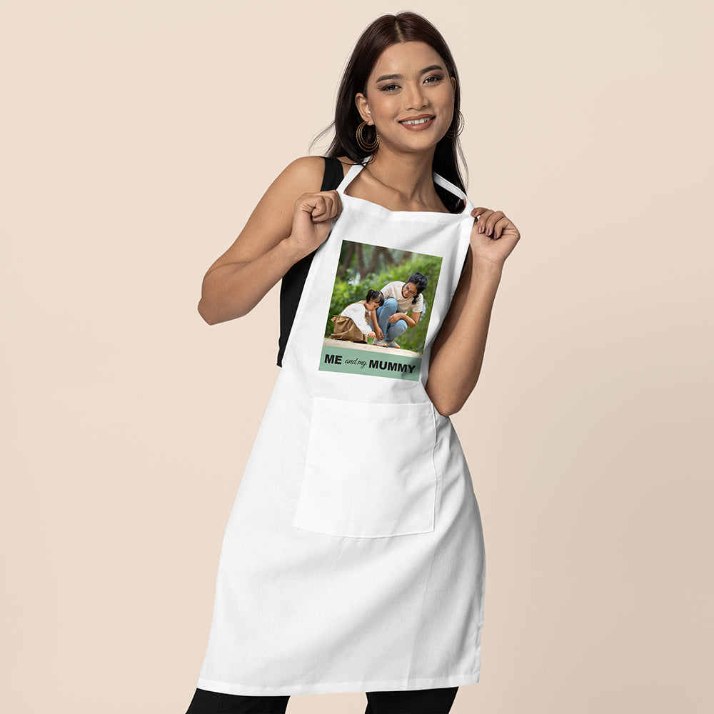 Personalised Mums Photo Apron