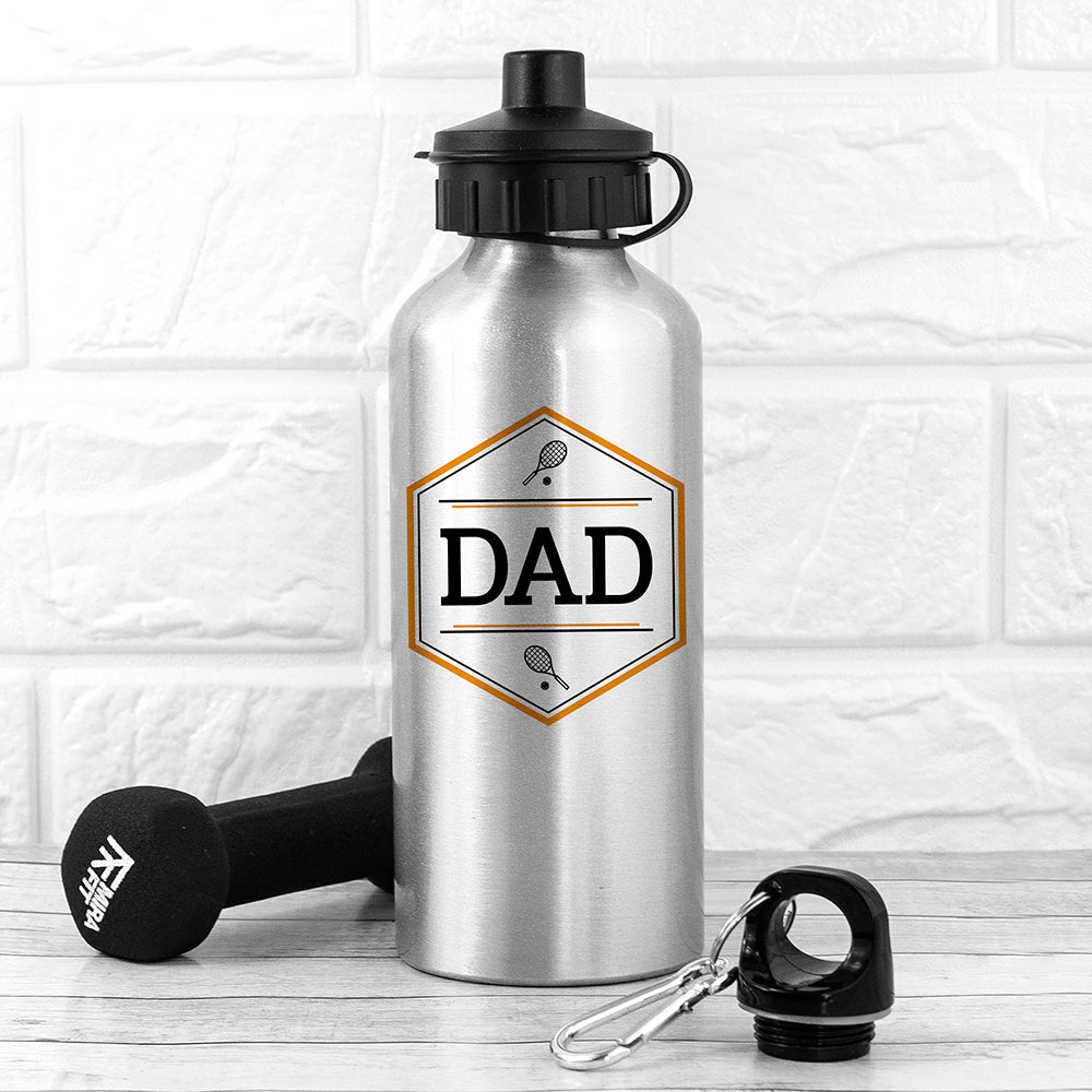 Personalised Silver Water Bottle