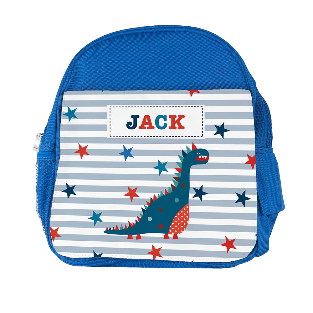 Personalised Kid's Blue Mini Rucksack