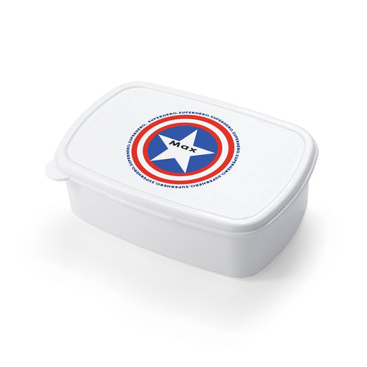 Personalised Children's Superhero Lunch Box