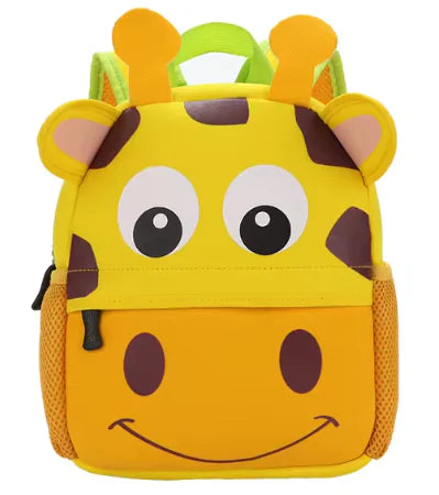 3D Cartoon Animal Backpacks for Kids