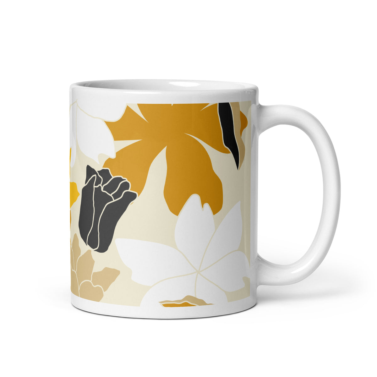Flowers Glossy Mug